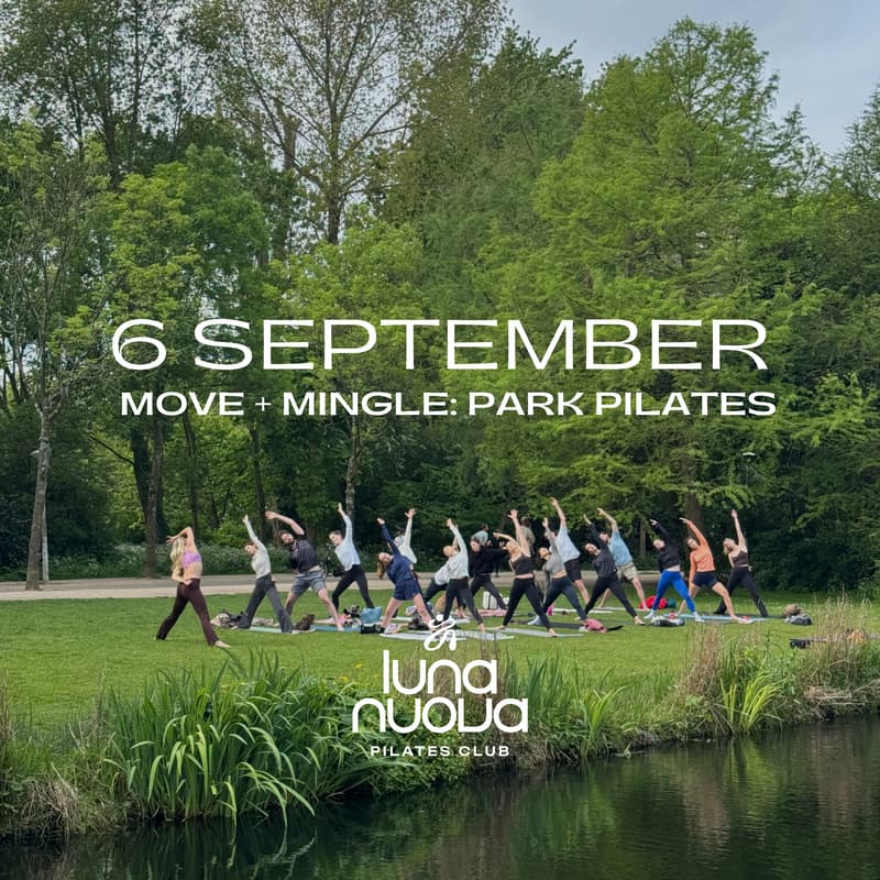 Cover Image for Move + Mingle: Park Pilates (community event)