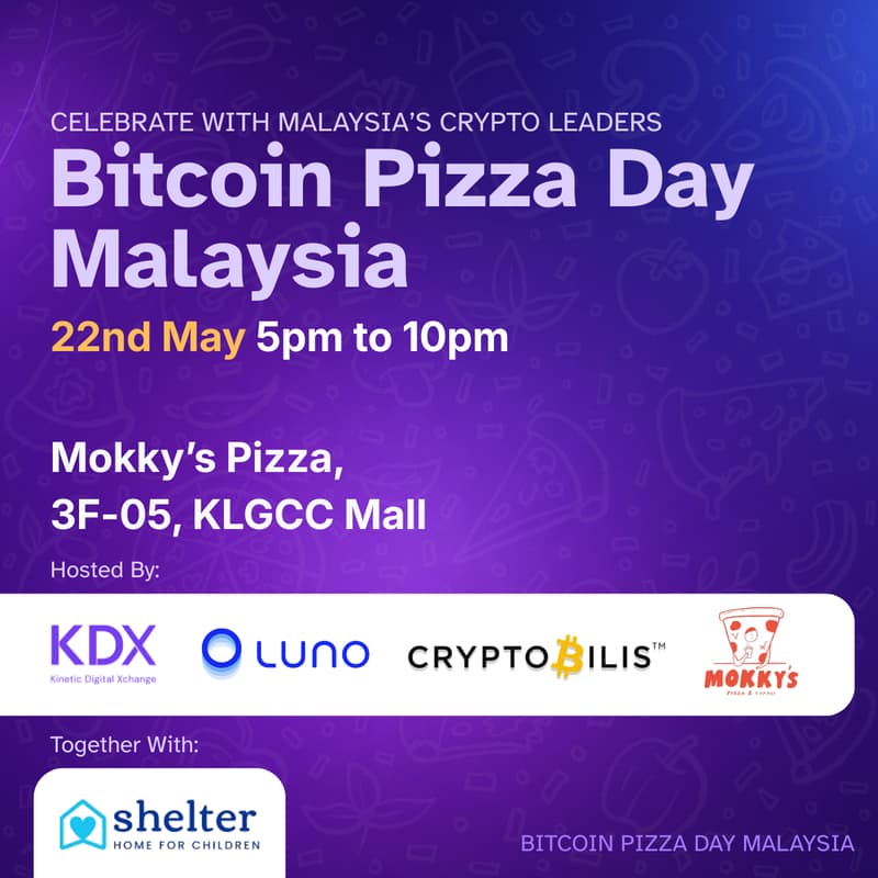 Cover Image for Bitcoin Pizza Day Malaysia 2026