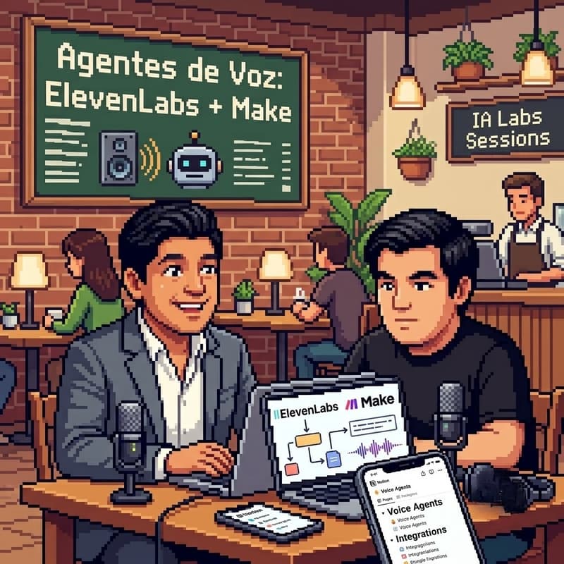 Cover Image for ElevenLabs + Make: agentes de voz con Notion