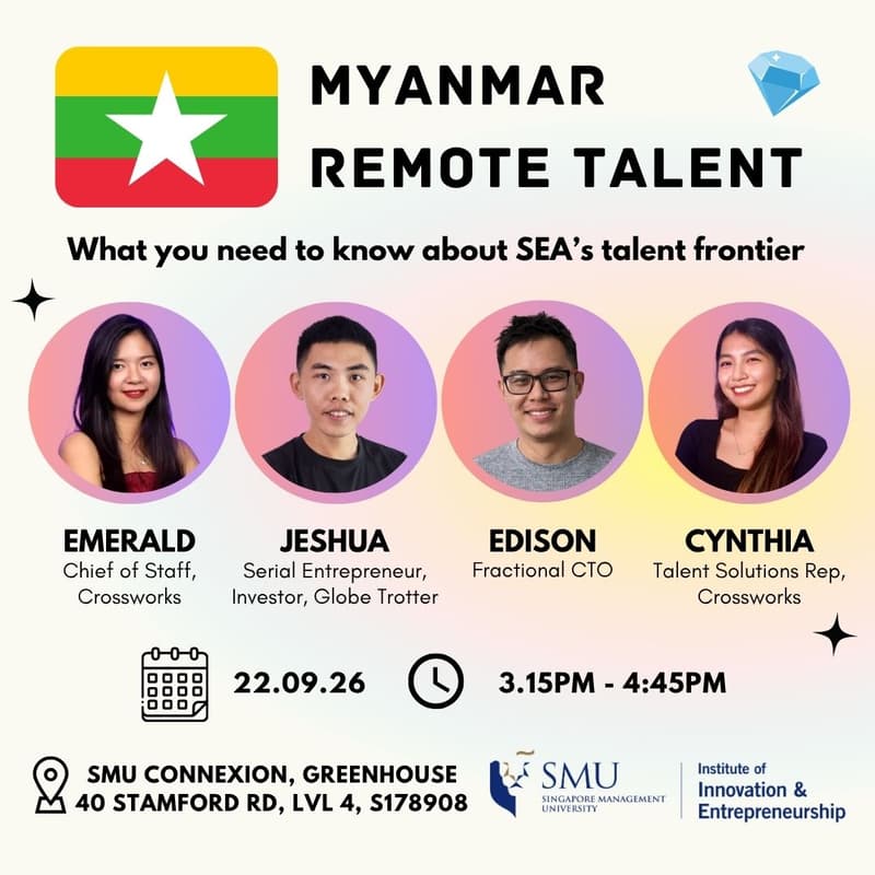 Cover Image for Myanmar Remote Talent: What you need to know about SEA's talent frontier