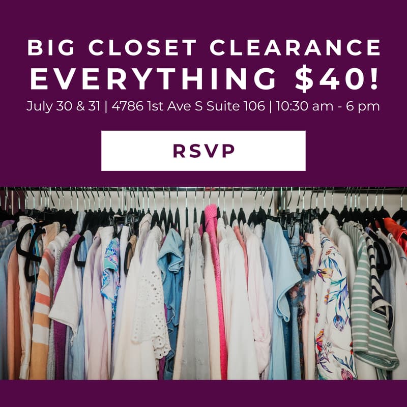 Cover Image for The Big Closet Clearance
