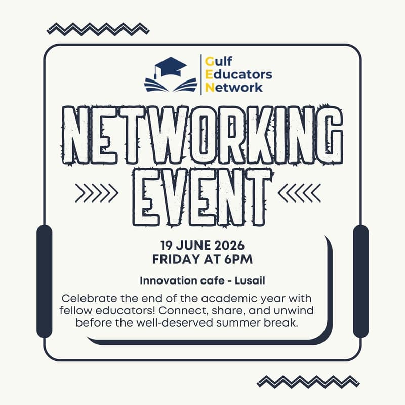 Cover Image for Gulf Educators Network - End-of-year Networking Event