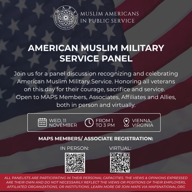 Cover Image for American Muslim Military Service Panel