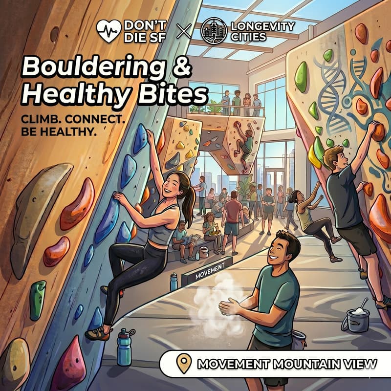 Cover Image for Bouldering & Healthy Bites 🧗‍♀️