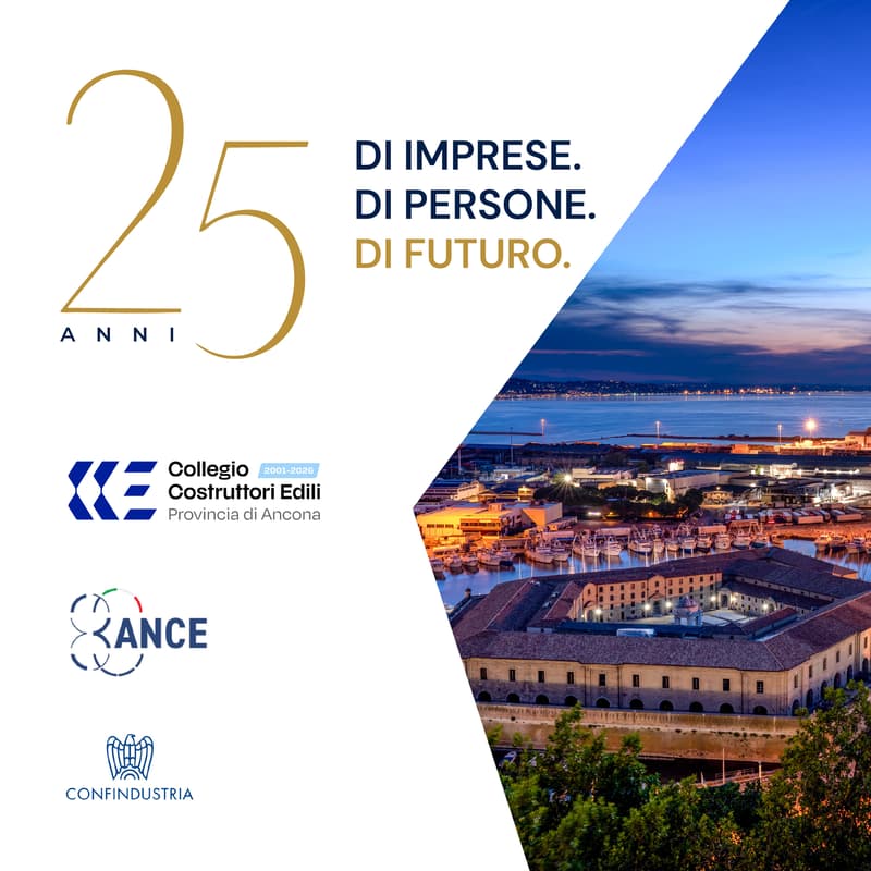 Cover Image for 25 anni | Collegio Costruttori Ancona