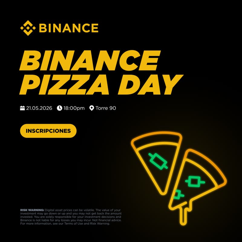 Cover Image for Binance Pizza Day, Bogota