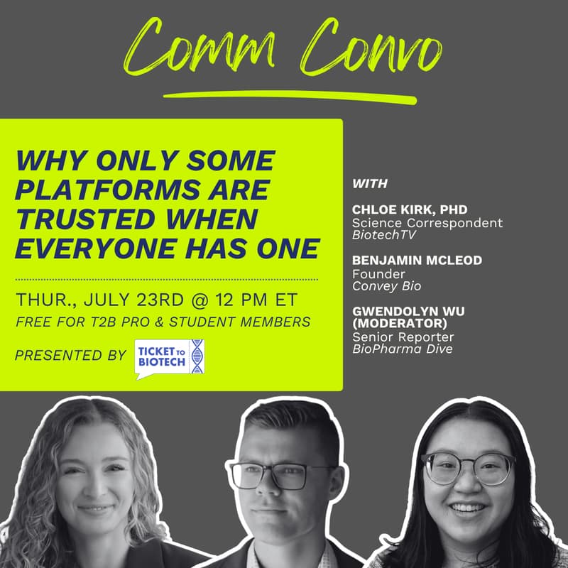 Cover Image for T2B July Comm Convo: Why Only Some Platforms Are Trusted When Everyone Has One