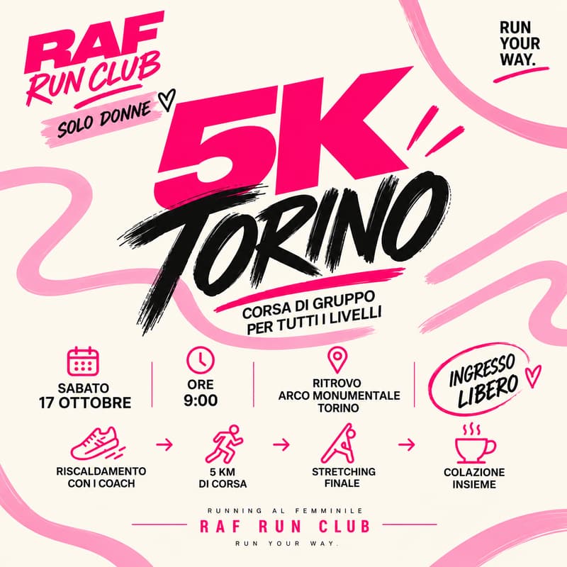 Cover Image for RAF RUN CLUB — Torino | Saturday Coffee Run