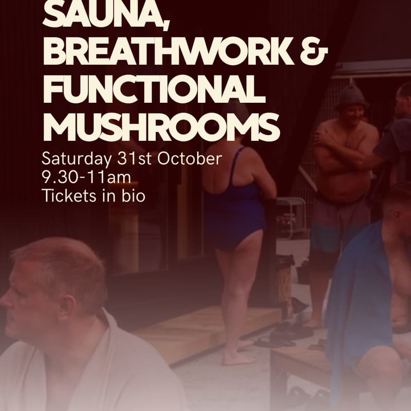 Cover Image for Sauna, Breath & Functional Mushrooms