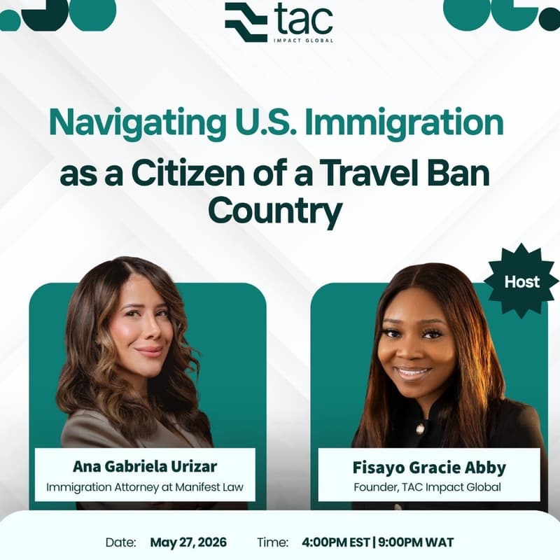 Cover Image for Navigating U.S. Immigration as a Citizen of a Travel Ban Country