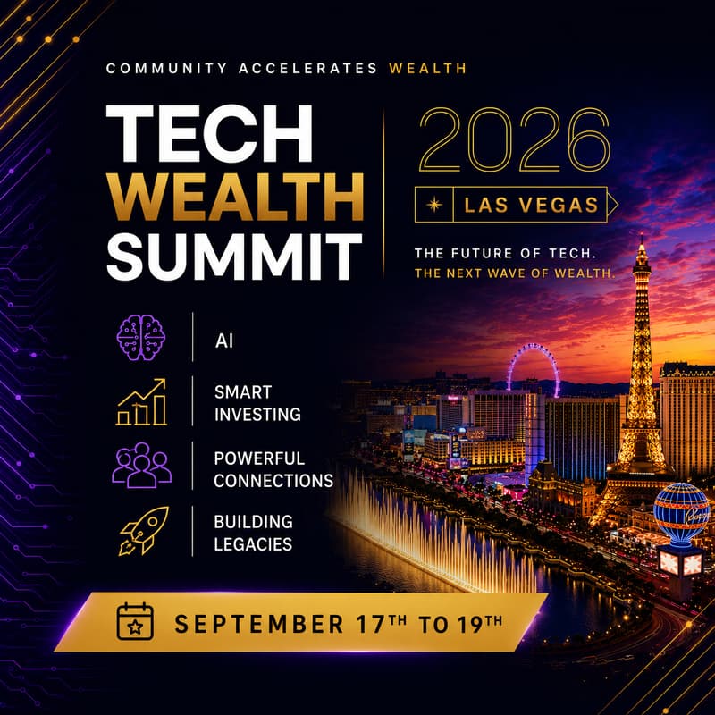Cover Image for Tech Wealth Summit 2026 | Las Vegas Edition