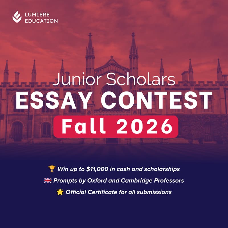 Cover Image for Fall 2026 Junior Scholars Essay Contest: Writing Workshop #2