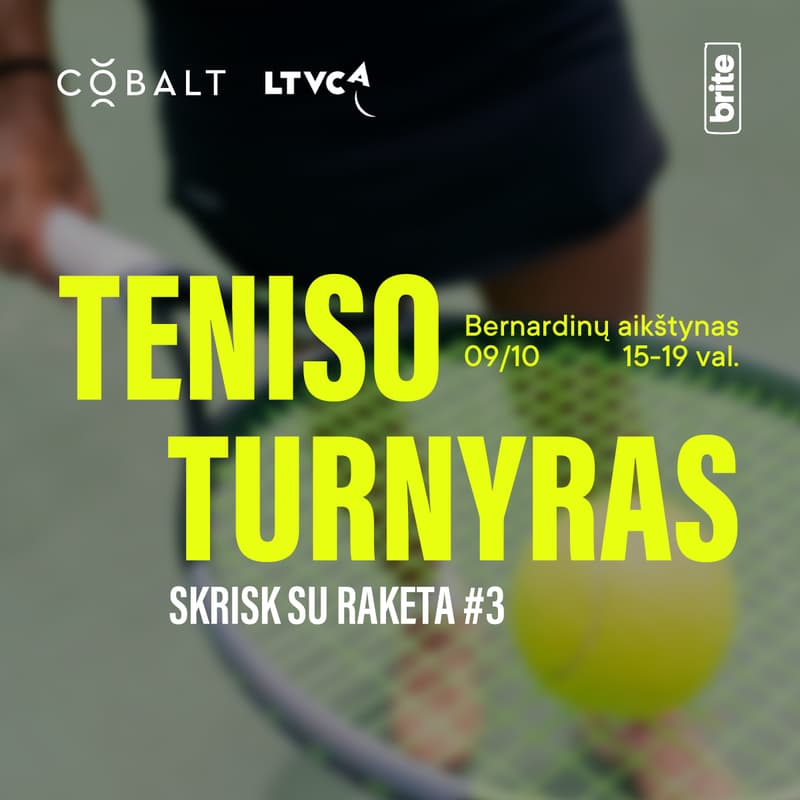 Cover Image for Teniso turnyras | COBALT x LT VCA