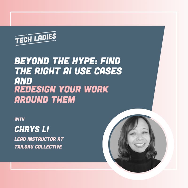 Cover Image for Beyond the Hype: Find the Right AI Use Cases and Redesign Your Work Around Them