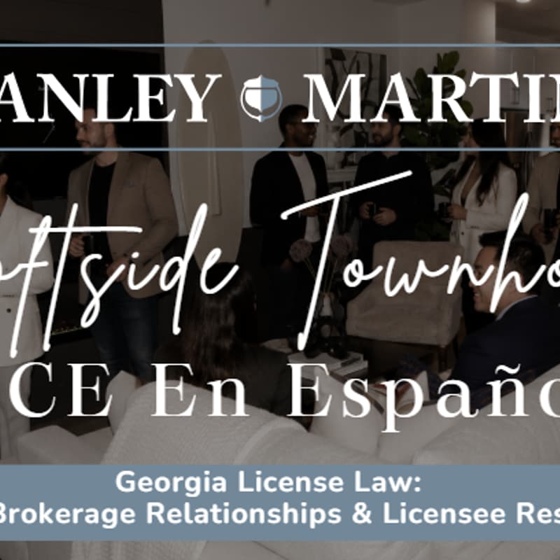 Cover Image for Spanish CE- Georgia License Law: Compliance, Brokerage Relationships & Licensee Responsibilities