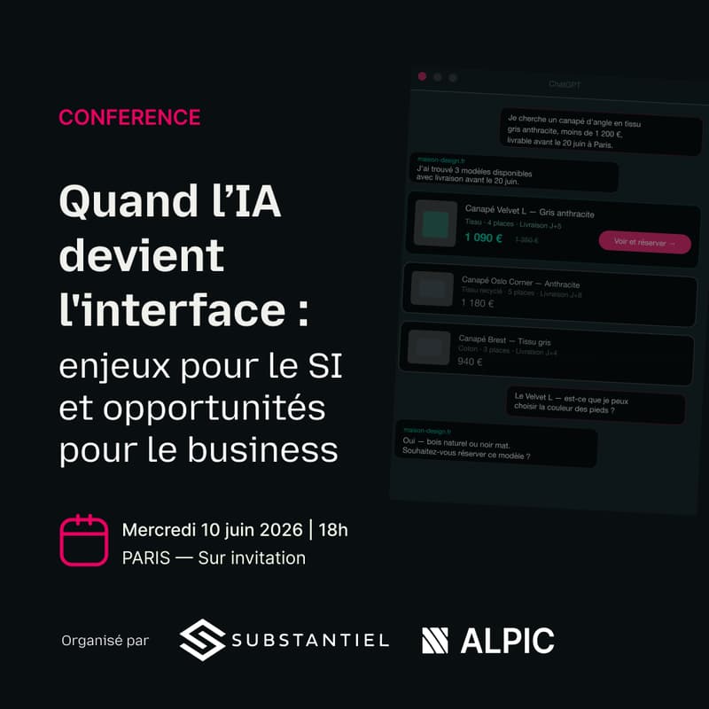 Cover Image for Quand l'IA devient l'interface : enjeux pour le SI et opportunités pour le business