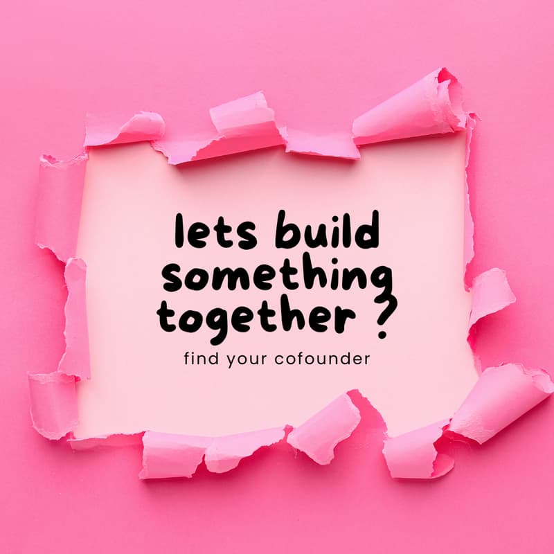 Cover Image for lets build something together ? / find your cofounder - Plouf x Builders Factory