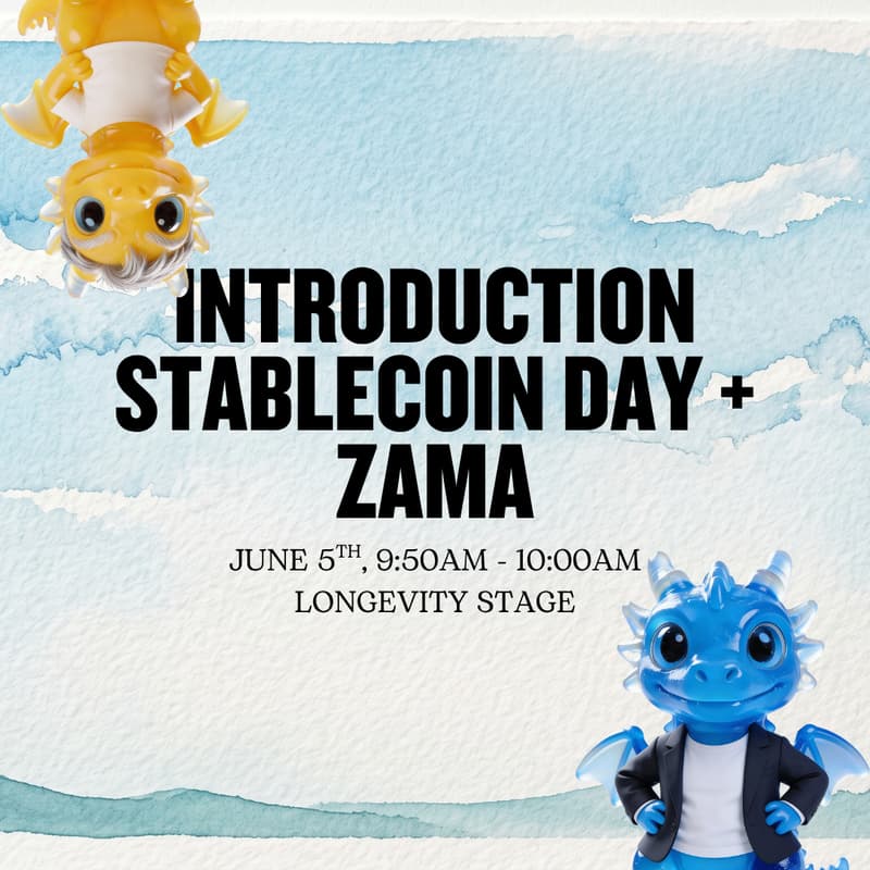 Cover Image for Introduction Stablecoin Day + Zama