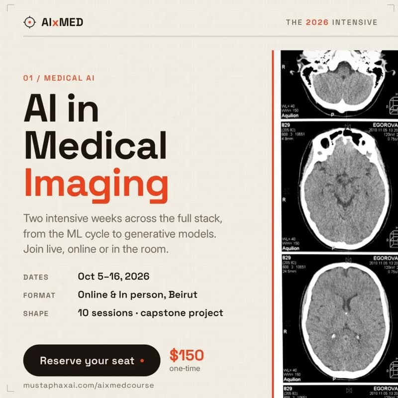 Cover Image for AI in Medical Imaging