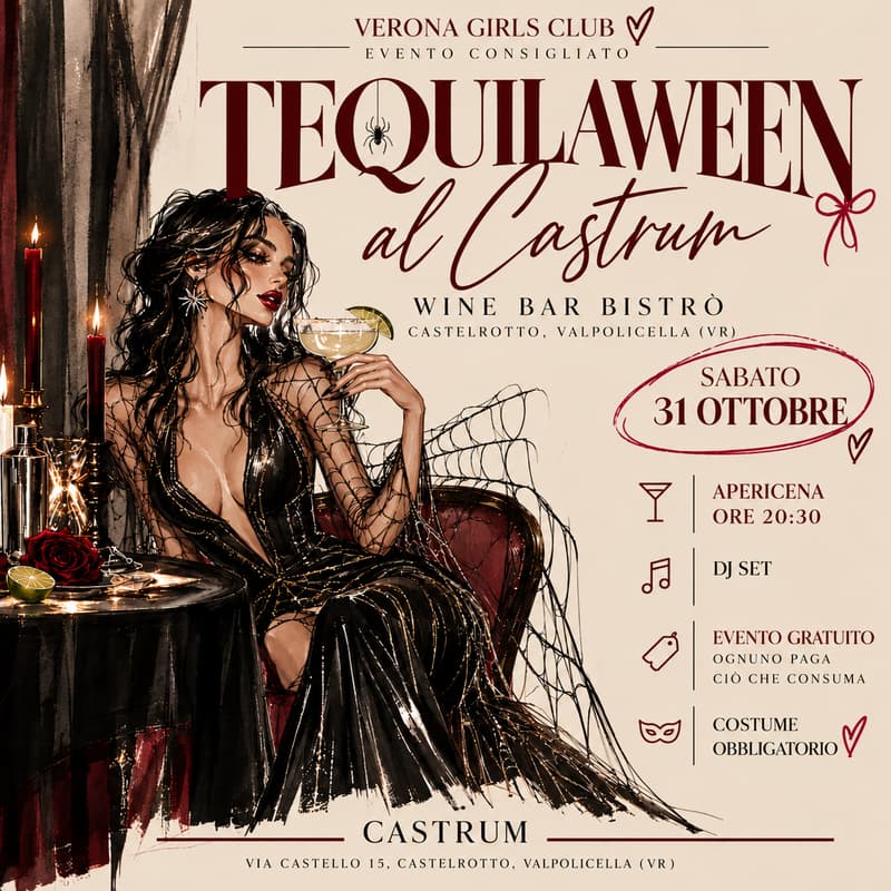 Cover Image for 🕷️ TEQUILAWEEN – Girls Night Out!