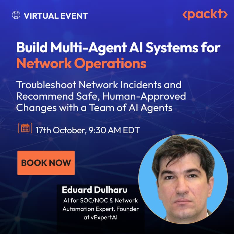 Cover Image for Build Multi-Agent AI Systems for Network Operations