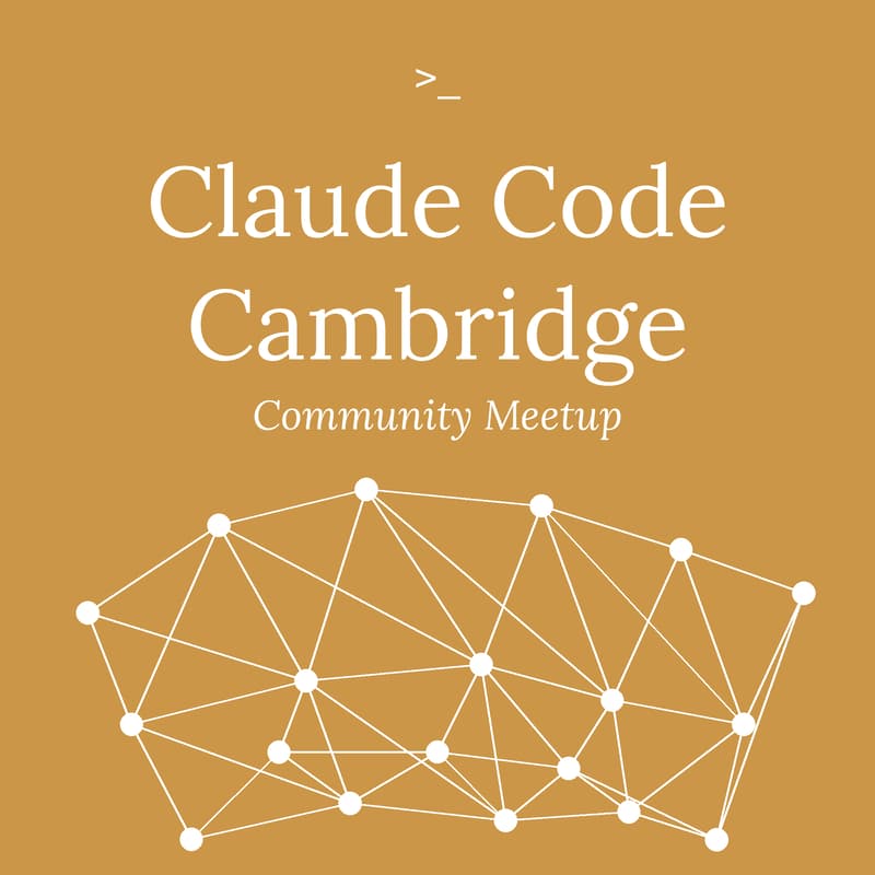 Cover Image for Claude Code Community Cambridge - Startup Edition