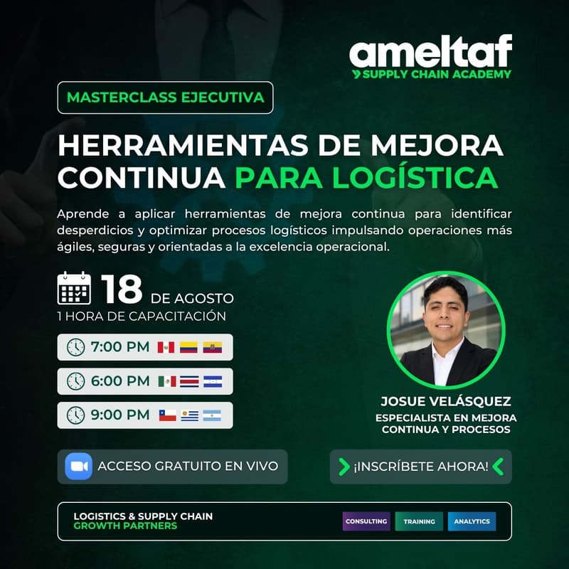 Cover Image for Herramientas de Mejora Continua para Logística