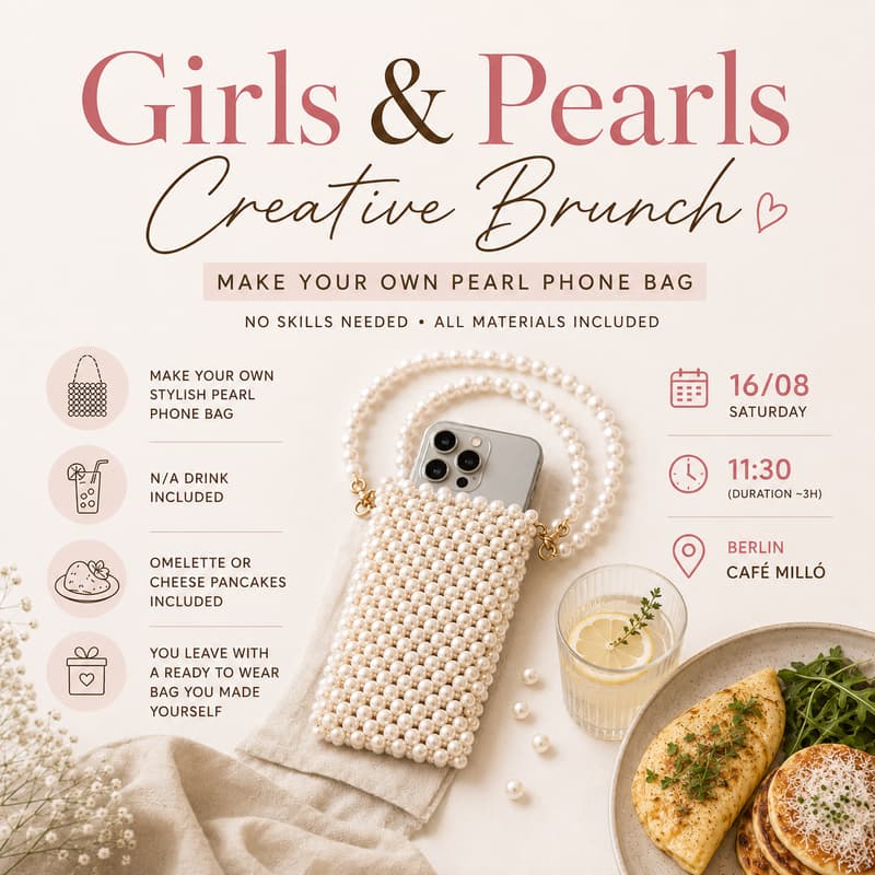 Cover Image for DIY Brunch: Beaded Phone Bag