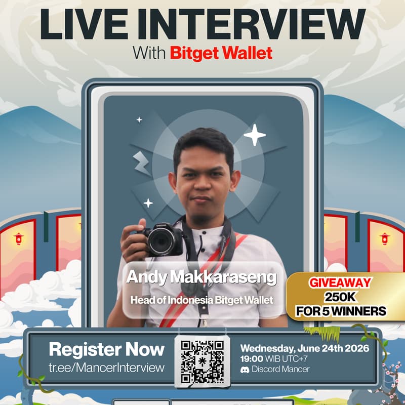 Cover Image for Mancer Live Interview with Bitget Wallet