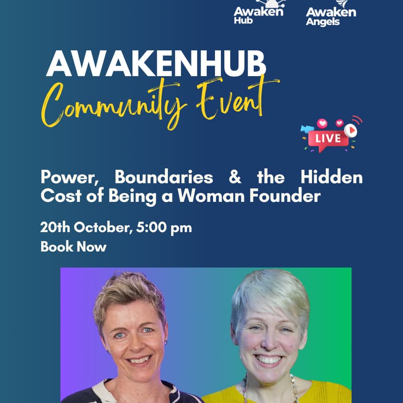 Cover Image for Power, Boundaries & the Hidden Cost of Being a Woman Founder.