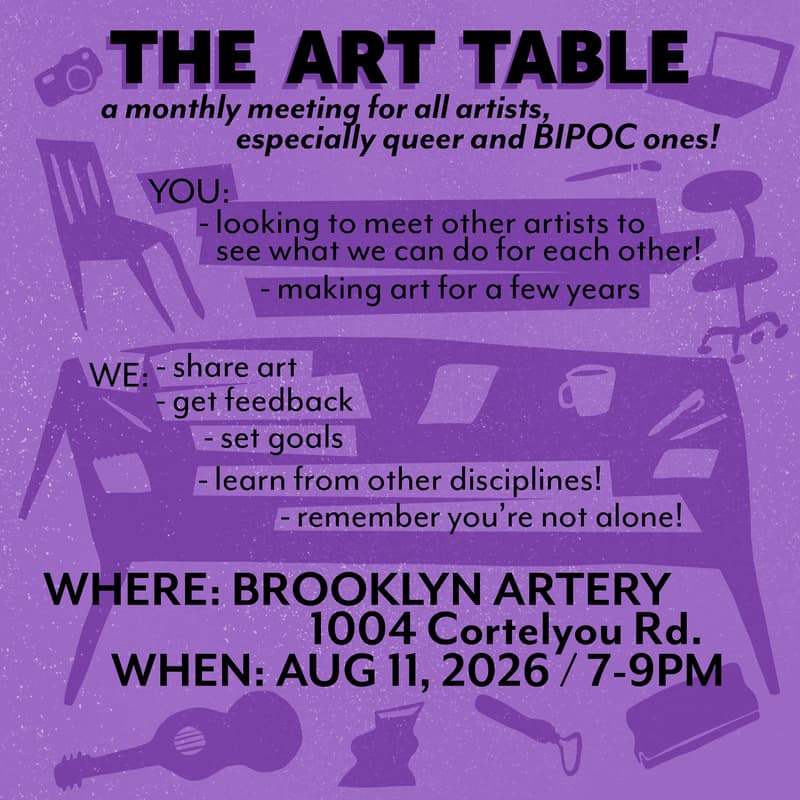 Cover Image for Art Table 8/11