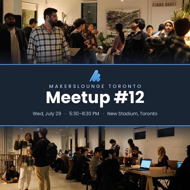 Cover Image for Makers Lounge Meetup #12