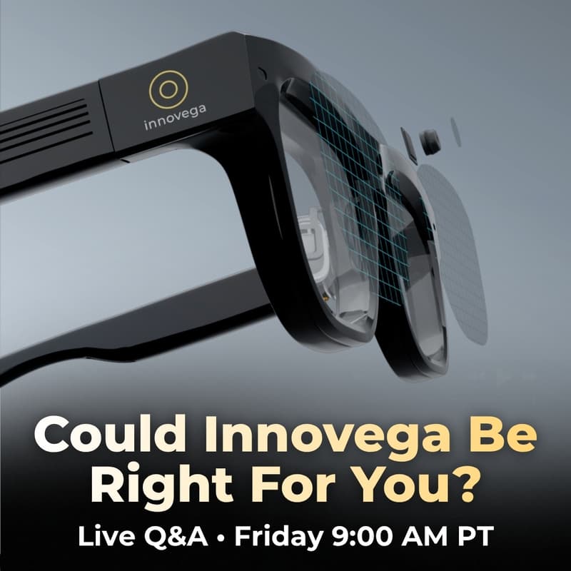 Cover Image for Could Innovega's Smart Glasses Be Right For You?
