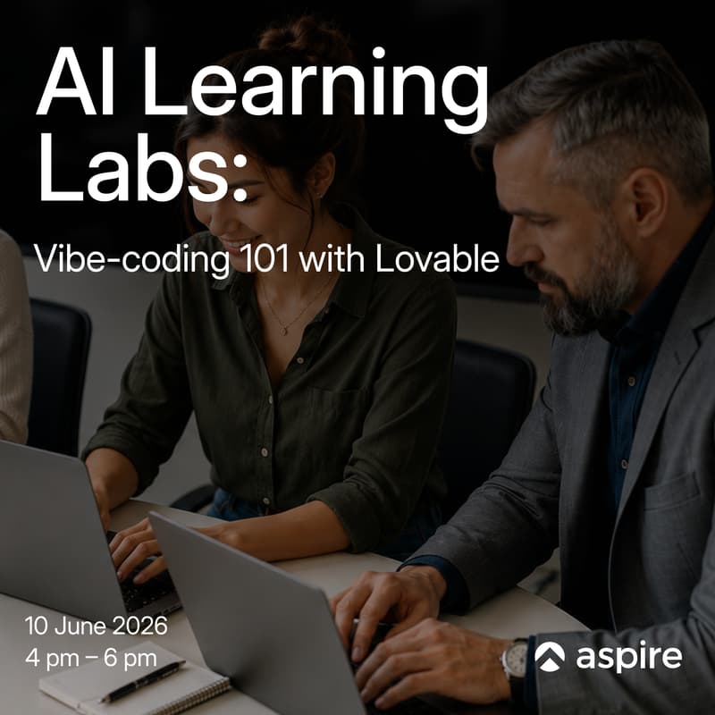 Cover Image for AI Learning Labs: Vibe-coding 101 with Lovable