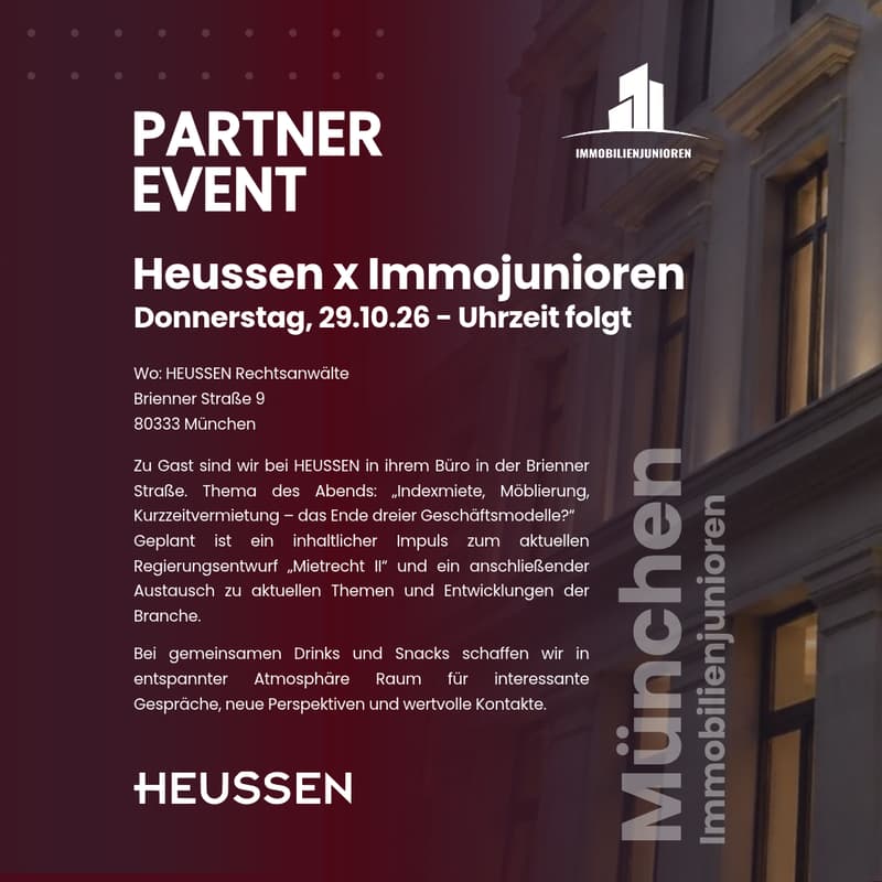 Cover Image for Immobilienjunioren x HEUSSEN