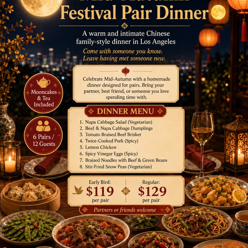 Cover Image for Mid-Autumn Festival Pair Dinner 🌕
