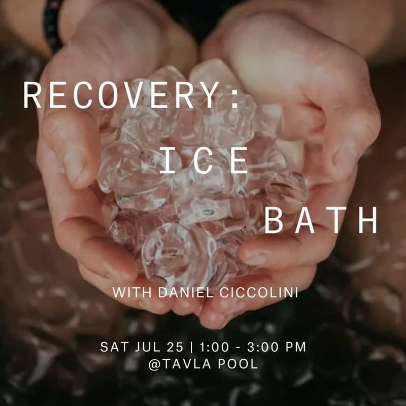 Cover Image for Recovery Ice bath with Daniel