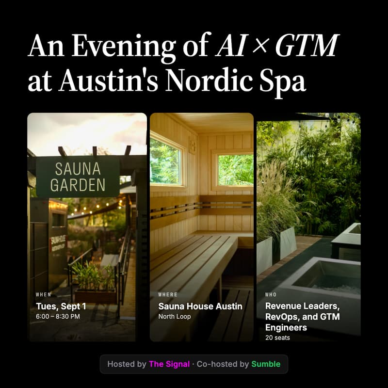 Cover Image for ATX AIxGTM Sauna & Cold Plunge Evening