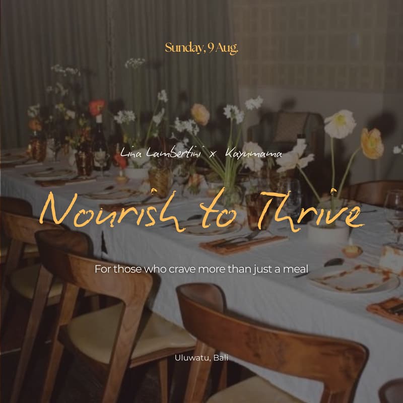Cover Image for Nourish to Thrive