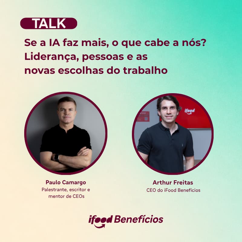Cover Image for Talk | Se a IA faz mais, o que cabe a nós? Liderança, pessoas e as novas escolhas do trabalho