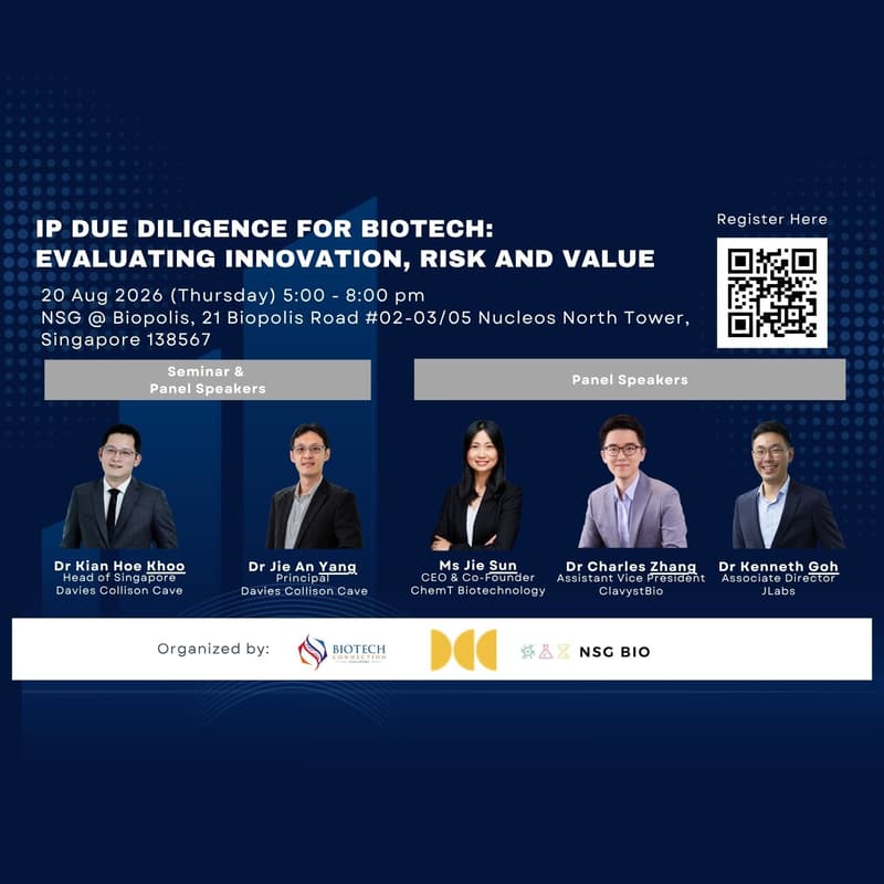 Cover Image for IP Due Diligence for Biotech: Evaluating Innovation, Risk and Value
