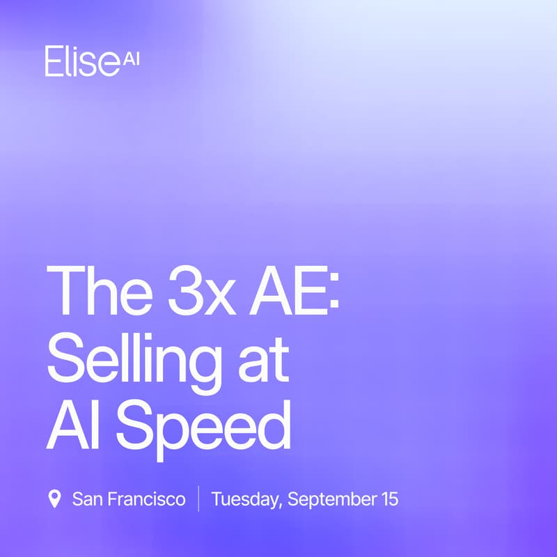 Cover Image for 3x GTM: Selling at AI Speed (SF)