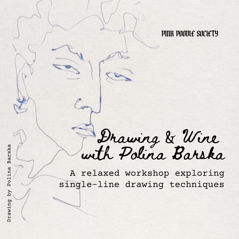 Cover Image for Paris | Drawing & Wine with Polina Barska