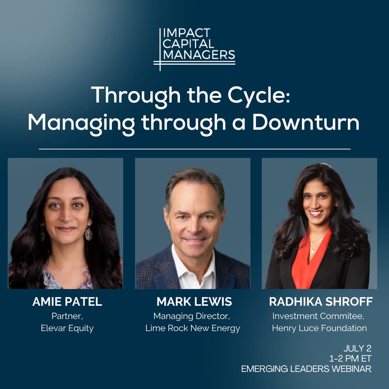 Cover Image for Through the Cycle: Managing through a Downturn (Emerging Leaders Webinar)