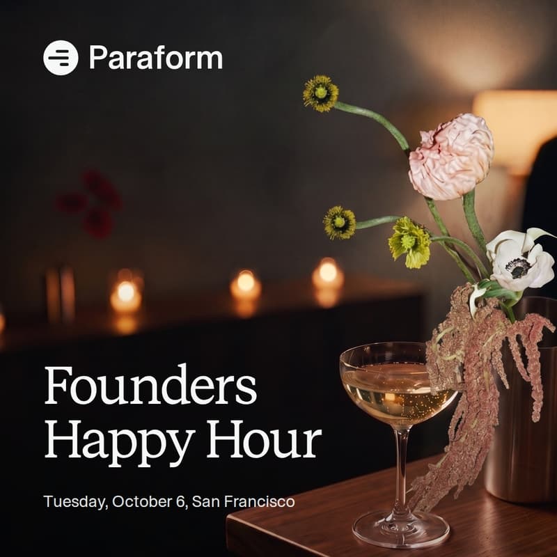 Cover Image for Founders Happy Hour with Paraform