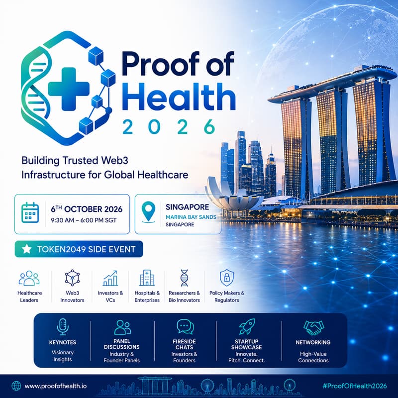 Cover Image for Proof of Health 2026 | TOKEN2049 Singapore Side Event