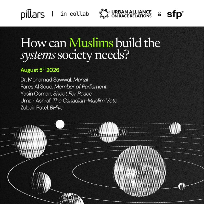 Cover Image for How can Muslims build the systems society needs? | Pillars Network x Urban Alliance x Shoot For Peace