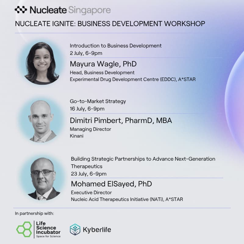 Cover Image for Nucleate Singapore Ignite Workshop Series: Business Development (BD)