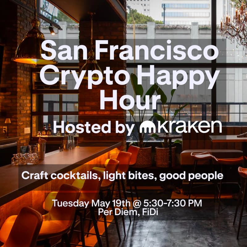 Cover Image for Crypto Founder & VC Happy Hour 🍻 Hosted by Kraken