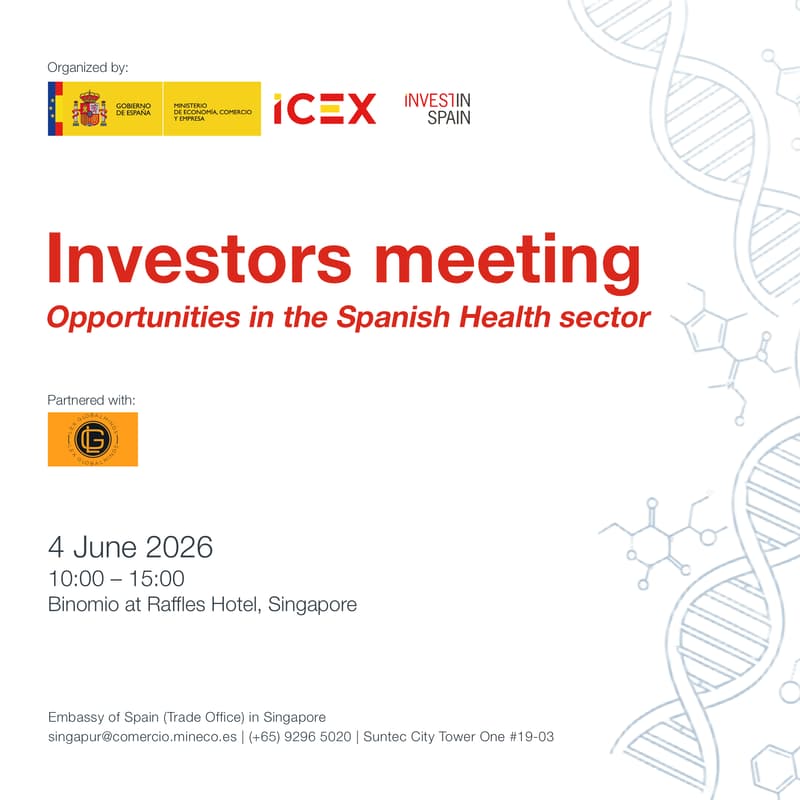 Cover Image for Investors meeting: Opportunities in the Spanish Health sector